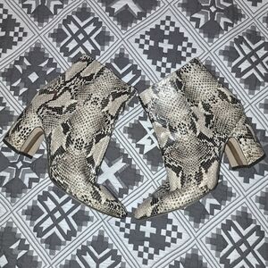 Sam Edelman Faux Snake Booties